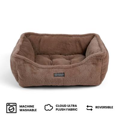 Show full view: Nandog Cloud Collection Dog & Cat Bed, Mocha Brown slide 3 of 6