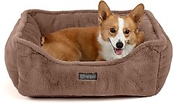Nandog Cloud Collection Dog & Cat Bed, Mocha Brown