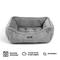Show in main carousel: Nandog Cloud Collection Dog & Cat Bed, Pearl River Grey slide 3 of 6