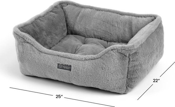 Show full view: Nandog Cloud Collection Dog & Cat Bed, Pearl River Grey slide 4 of 6