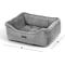 Show in main carousel: Nandog Cloud Collection Dog & Cat Bed, Pearl River Grey slide 4 of 6