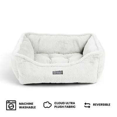 Show full view: Nandog Cloud Collection Dog & Cat Bed, Pearl White slide 4 of 7