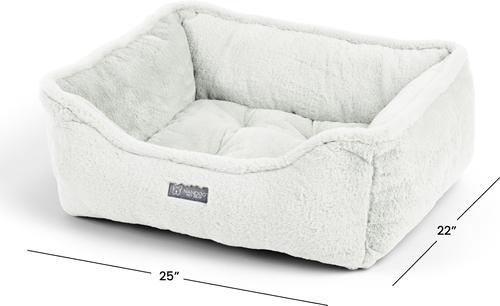 Show full view: Nandog Cloud Collection Dog & Cat Bed, Pearl White slide 5 of 7