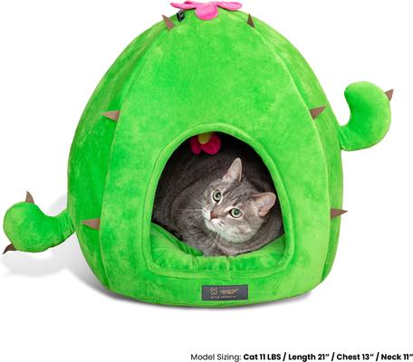 Show full view: Nandog Prive Collection Cactus Dog & Cat Bed slide 6 of 8