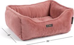 Nandog Dream ONE Cloud Reversible Dog & Cat Bed, Rose Pink slide 2 of 5
