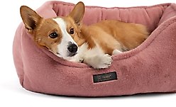 Nandog Dream ONE Cloud Reversible Dog & Cat Bed, Rose Pink