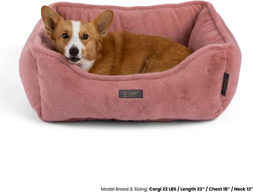 Show full view: Nandog Dream ONE Cloud Reversible Dog & Cat Bed, Rose Pink slide 3 of 7