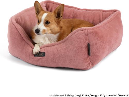 Show full view: Nandog Dream ONE Cloud Reversible Dog & Cat Bed, Rose Pink slide 5 of 7