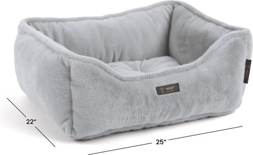 Show full view: Nandog Dream ONE Cloud Reversible Dog & Cat Bed, Ice Blue slide 5 of 6