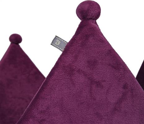 Show full view: Nandog Prive Collection Crown Dog & Cat Bed, Purple slide 7 of 10