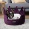 Show in main carousel: Nandog Prive Collection Crown Dog & Cat Bed, Purple slide 3 of 10