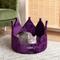 Show in main carousel: Nandog Prive Collection Crown Dog & Cat Bed, Purple slide 2 of 10