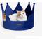 Show in main carousel: Nandog Prive Collection Crown Dog & Cat Bed, Blue slide 1 of 8