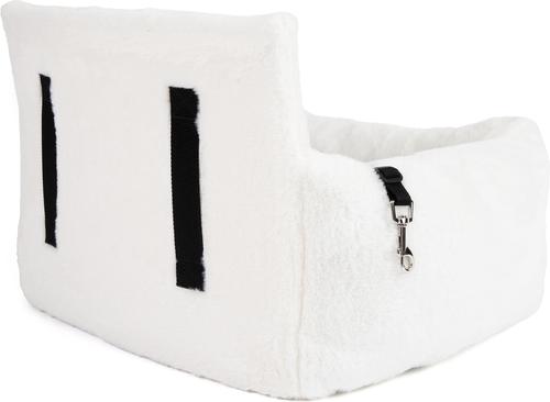 Show full view: Nandog Cloud Collection Cat & Dog Car Seat Bed, Ivory, Medium slide 4 of 8