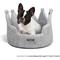 Show in main carousel: Nandog Prive Collection Crown Cloud Dog & Cat Bed, Royal Gray slide 2 of 9