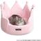 Show in main carousel: Nandog Prive Collection Crown Cloud Dog & Cat Bed, Royal Blush slide 4 of 9