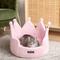 Show in main carousel: Nandog Prive Collection Crown Cloud Dog & Cat Bed, Royal Blush slide 2 of 9