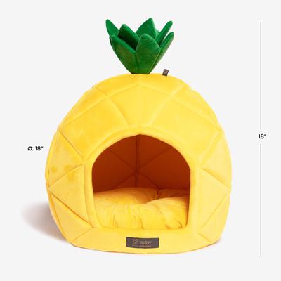 Show full view: Nandog Prive Collection Pineapple Dog & Cat Bed slide 5 of 7