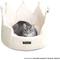 Show in main carousel: Nandog Prive Collection Crown Cloud Dog & Cat Bed, Royal Ivory slide 2 of 7