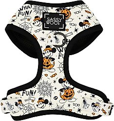 Sassy Woof Mickey Mouse Halloween Adjustable Dog Harness, Small: 16 to 21-in chest
