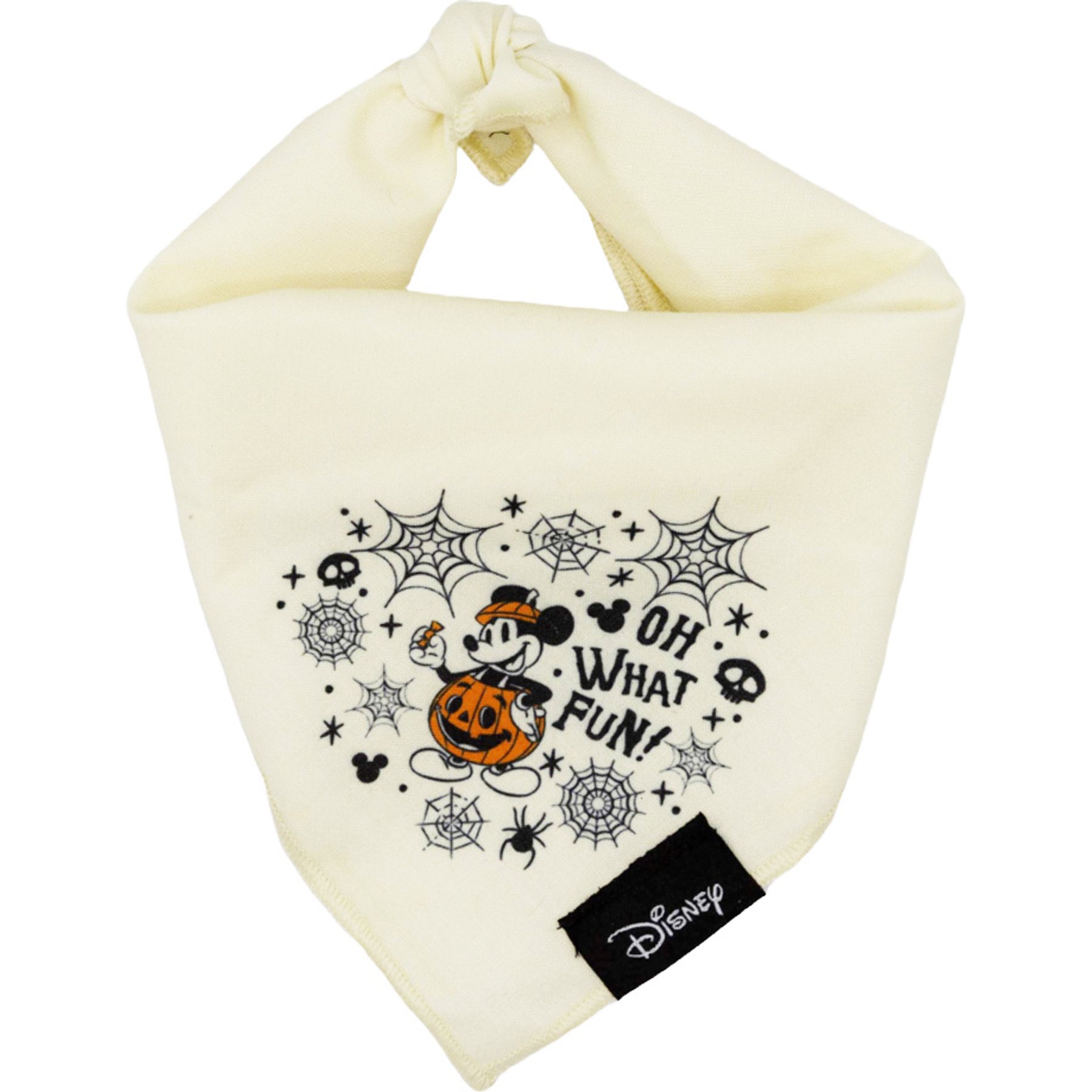 Sassy Woof Mickey Mouse Halloween Dog Bandana, Medium: 17-in neck
