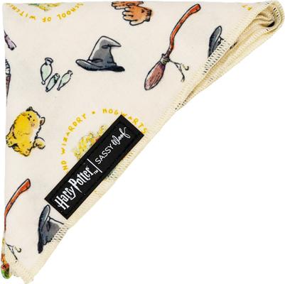 Show full view: Sassy Woof Harry Potter Watercolor Dog Bandana, Small: 13-in neck slide 2 of 8