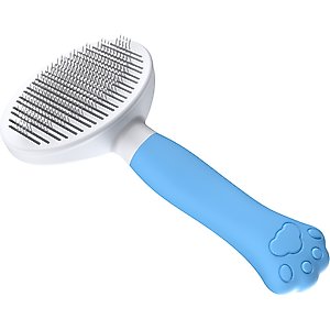 Yafylly Short & Long Haired Detangling Cat Brush, Blue