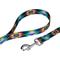 Show in main carousel: Country Brook Petz Tie Dye Flowers Dog Leash, Medium: 6-ft long, 5/8-in wide slide 5 of 6