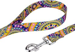 Country Brook Petz Yellow Boho Mandala Dog Leash, Medium: 4-ft long, 5/8-in wide slide 2 of 4