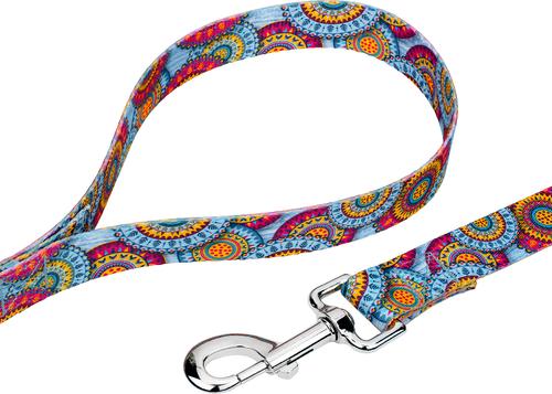 Show full view: Country Brook Petz Sky Mandala Dog Leash, Medium: 6-ft long, 5/8-in wide slide 6 of 7
