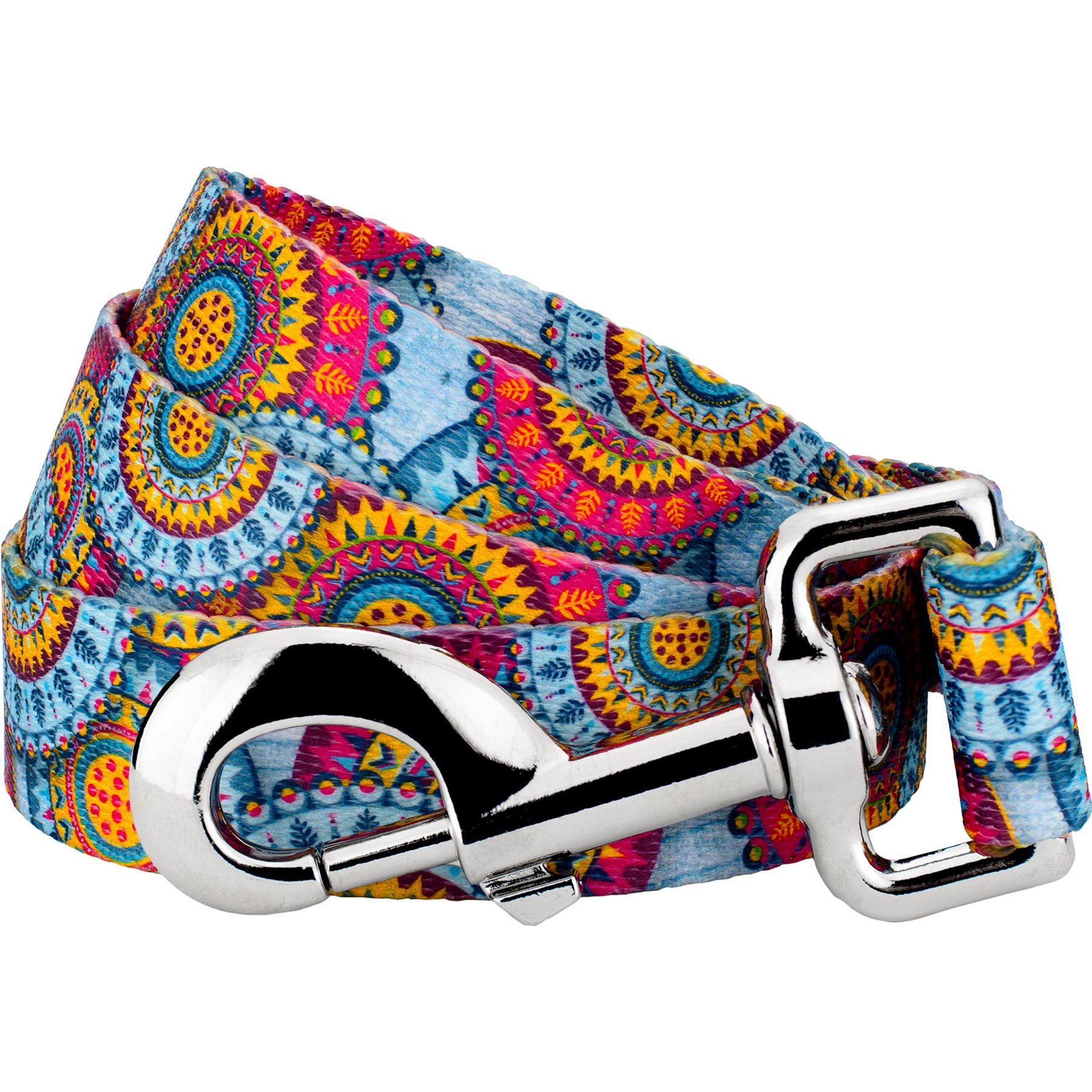 Country Brook Petz Sky Mandala Dog Leash, Large: 6-ft long, 1-in wide