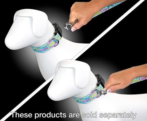 Show full view: Country Brook Petz Love & Peace Dog Leash, Large: 6-ft long, 1-in wide slide 2 of 4