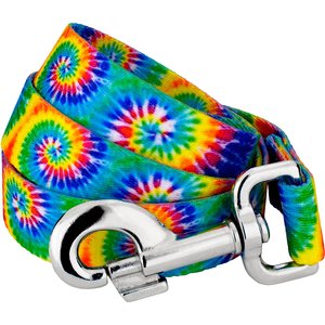 Country Brook Petz Classic Tie Dye Dog Leash, Large: 6-ft long, 1-in wide