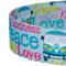 Show in main carousel: Country Brook Petz Love & Peace Dog Leash, Large: 6-ft long, 1-in wide slide 3 of 4