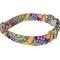 Show in main carousel: Country Brook Petz Premium Yellow Boho Mandala Dog Collar, Small: 11 to 13-in neck, 5/8-in wide slide 6 of 7