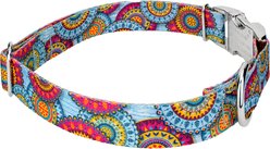 Country Brook Petz Premium Sky Mandala Dog Collar, Large: 16 to 22-in neck, 1-in wide slide 2 of 7