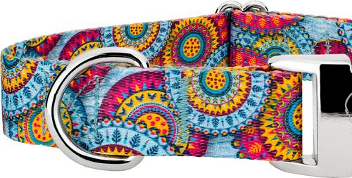 Show full view: Country Brook Petz Premium Sky Mandala Dog Collar, Small: 11 to 13-in neck, 5/8-in wide slide 7 of 7