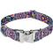 Show in main carousel: Country Brook Petz Premium Blue Boho Mandala Dog Collar, Medium: 13 to 16-in neck, 1-in wide slide 1 of 6