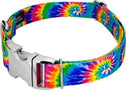 Country Brook Petz Premium Classic Tie Dye Dog Collar, Medium: 13 to 16-in neck, 1-in wide slide 2 of 7
