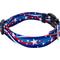 Show in main carousel: Country Brook Design Deluxe Star Spangled Dog Collar, Large: 16 to 22-in neck, 1-in wide slide 5 of 7