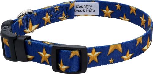 Show full view: Country Brook Design Deluxe Duty Honor Country Dog Collar, XX-Small: 7 to 9-in neck, 1/2-in wide slide 6 of 8