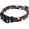 Show in main carousel: Country Brook Design Deluxe Spirit of '76 Dog Collar, XX-Small: 7 to 9-in neck, 1/2-in wide slide 5 of 7