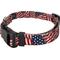 Show in main carousel: Country Brook Design Patriotic Tribute Deluxe Dog Collar, Small: 11 to 13-in neck, 5/8-in wide slide 3 of 6