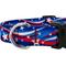 Show in main carousel: Country Brook Design Deluxe Star Spangled Dog Collar, Large: 16 to 22-in neck, 1-in wide slide 6 of 7