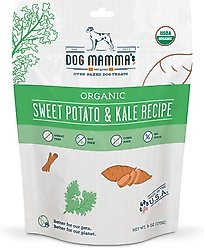 Dog Mamma's Organic Sweet Potato & Kale Dog Treats, 6-oz bag