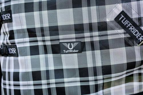 Show full view: TuffRider Shoulder Lining Horse Fly Shield Sheet, Black/Grey, 75-in slide 5 of 5