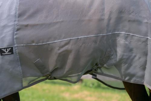 Show full view: TuffRider NevaTear Technical Standard Neck Horse Fly Sheet, Silver, 69-in slide 4 of 6