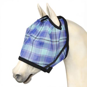TuffRider Horse Fly Mask, Blue, Pony