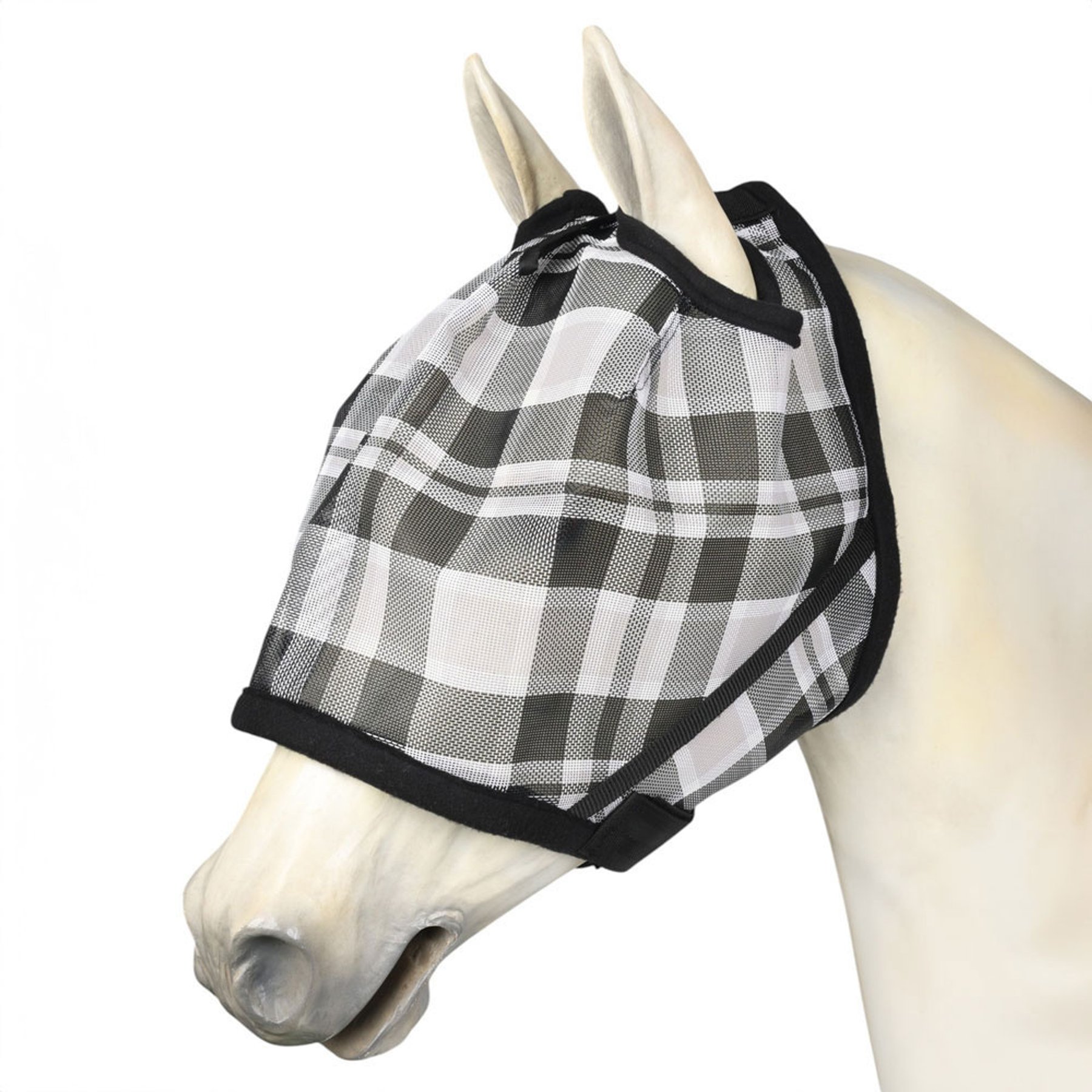 TuffRider Horse Fly Mask, Black, Pony
