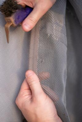 Show full view: TuffRider NevaTear Technical Combo Neck Horse Fly Sheet, Silver, 72-in slide 3 of 5